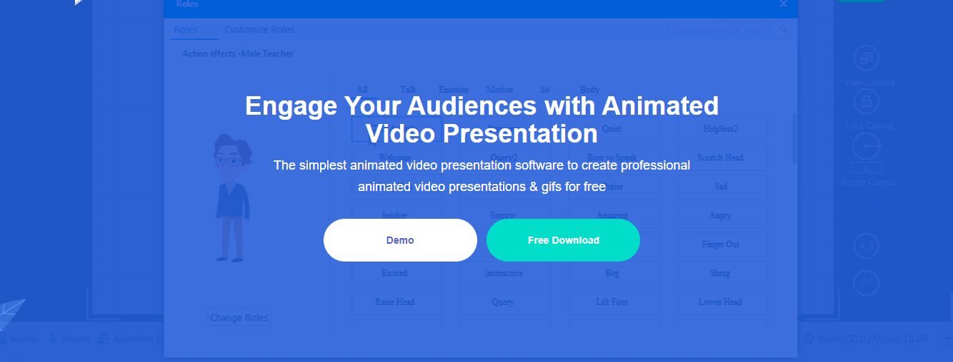 Animiz Explainer Video software