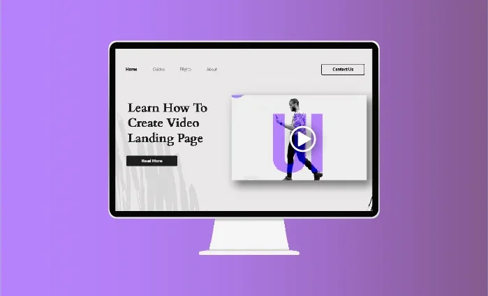 landing page videos