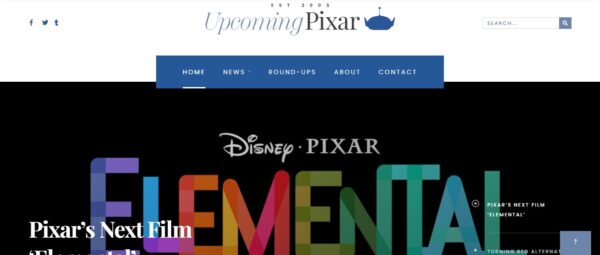 upcoming pixar