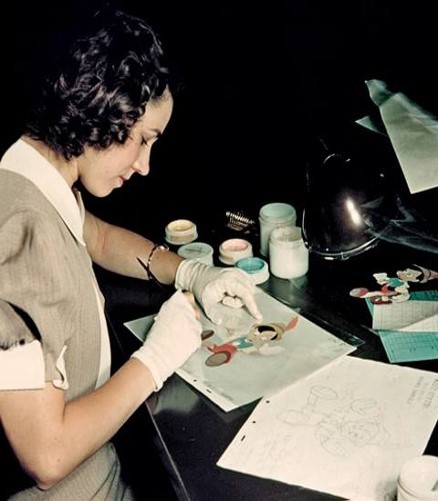 materials used in cel animation