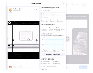 how to find facebook video metrics