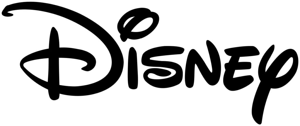 Fonts for logo design Disney Waltograph logo Font example