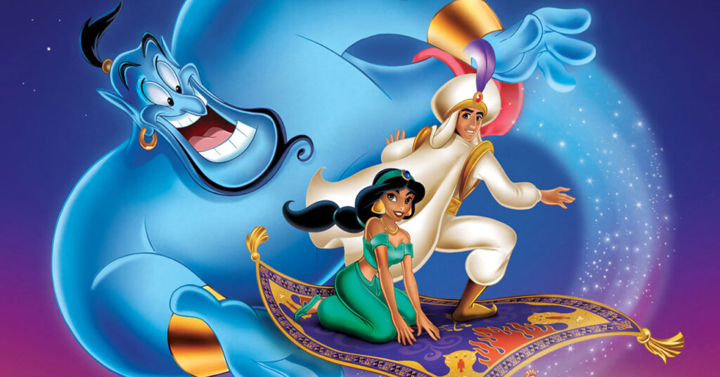rotoscoping Disney's Aladdin-buzzflick