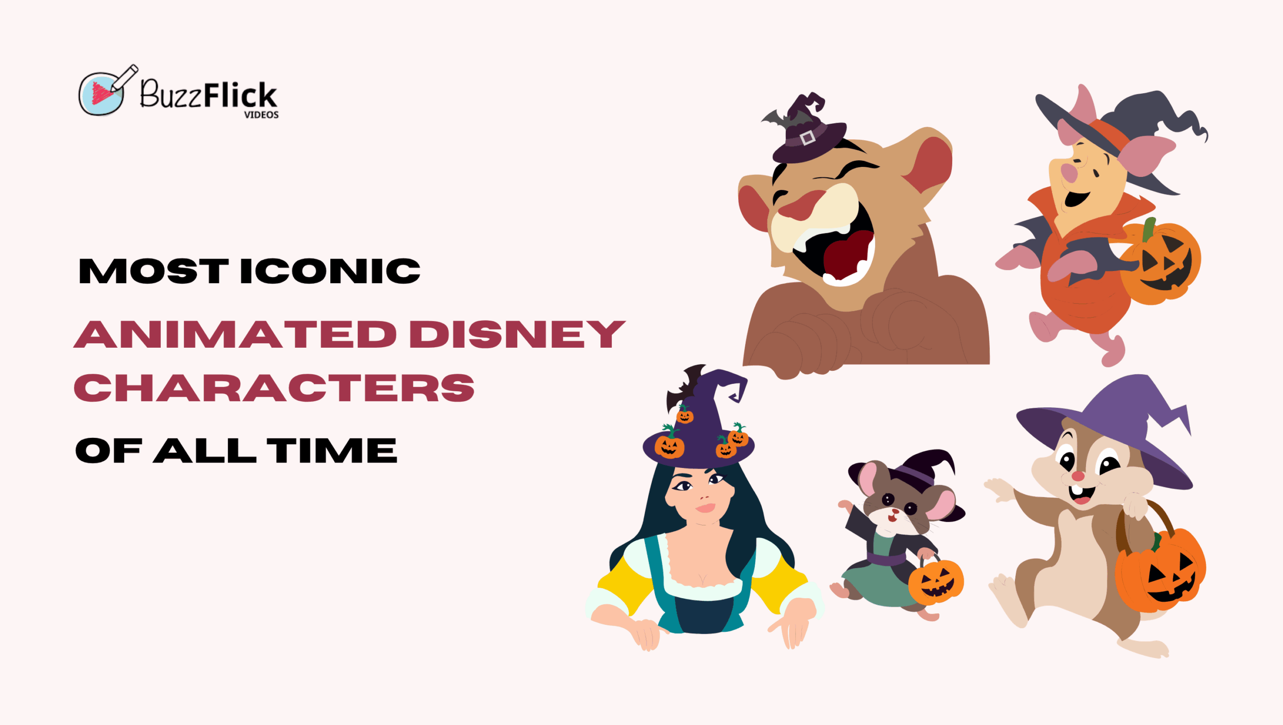 Most Iconic Animated Disney Characters of All Time